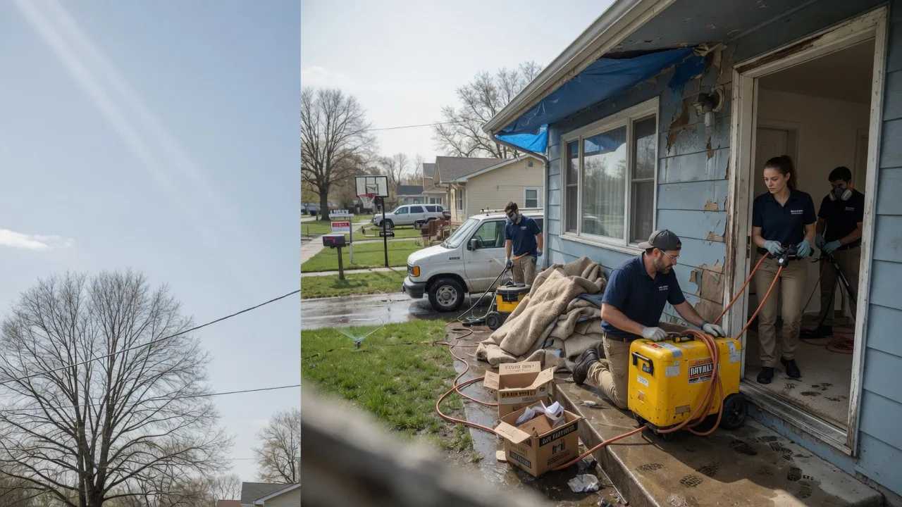 Basement Flood Cleanup in Whitefield, OK near me